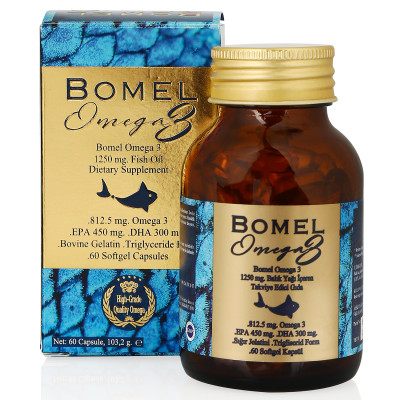 Bomel Omega 3 Balık Yağı 1250 Mg 60 Kapsül